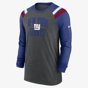 Nike Athletic Fashion (NFL New York Giants) Men&#039;s Long-Sleeve T-Shirt NKZKEH128I-0YP