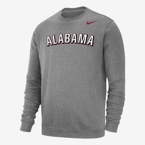 Alabama Club Fleece Men&#039;s Nike College Sweatshirt M33778P287-ALA