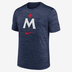 Nike Dri-FIT Logo Velocity (MLB Minnesota Twins) Men&#039;s T-Shirt NKPQ44BTIS-02H