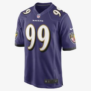 NFL Baltimore Ravens (Odafe Oweh) Men&#039;s Game Football Jersey 67NMBLGH8GF-2NS