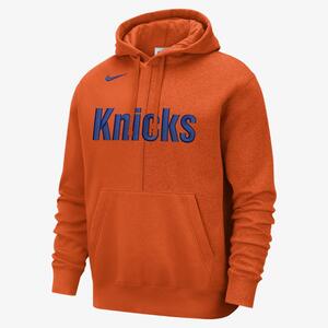 New York Knicks Courtside Men&#039;s Nike NBA Fleece Pullover Hoodie DX8006-820