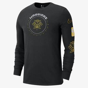 Golden State Warriors City Edition Men&#039;s Nike NBA Long-Sleeve T-Shirt DV6034-010