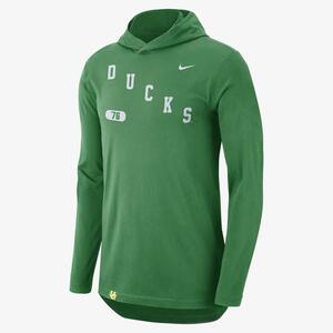 Oregon Men&#039;s Nike Dri-FIT College Hooded Long-Sleeve T-Shirt DR4152-377
