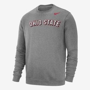 Ohio State Club Fleece Men&#039;s Nike College Sweatshirt M33778P287-OHI