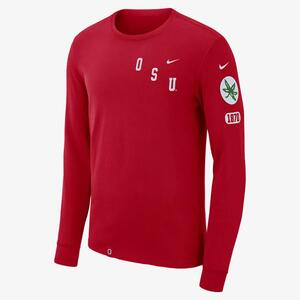 Ohio State Men&#039;s Nike College Long-Sleeve T-Shirt DZ3853-657
