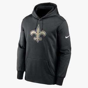 Nike Therma Prime Logo (NFL New Orleans Saints) Men’s Pullover Hoodie NKAQ00A7W-CM9
