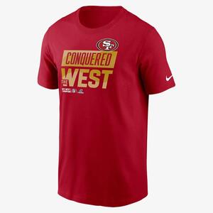 Nike 2022 NFC West Champions Trophy Collection (NFL San Francisco 49ers) Men&#039;s T-Shirt NP996DL73Z-A5V