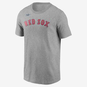 나이키 쿠퍼스타운 워드마크(MLB보스턴 레드삭스) 남자 티셔츠 N199M5T-BR8