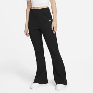 Nike Sportswear Women&#039;s High-Waisted Ribbed Jersey Pants DV7868-010