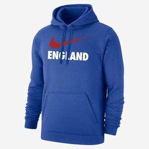 England Club Fleece Men&#039;s Pullover Hoodie M31777NSGRO-ENG