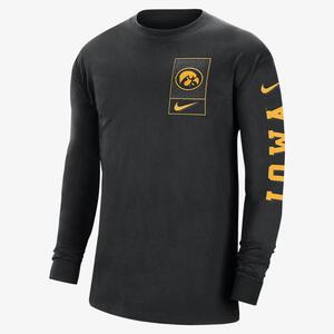 Iowa Men&#039;s Nike College Long-Sleeve T-Shirt DZ3874-010