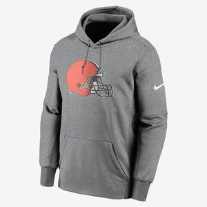 Nike Therma Prime Logo (NFL Cleveland Browns) Men’s Pullover Hoodie NKAQ06G93-CM9