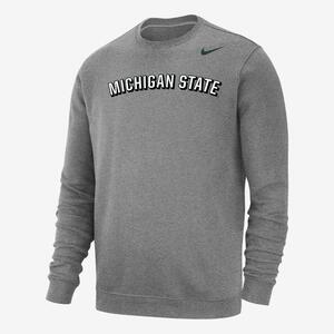 Michigan State Club Fleece Men&#039;s Nike College Sweatshirt M33778P287-MSU