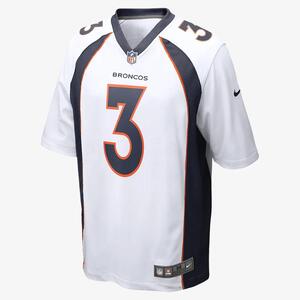 NFL Denver Broncos (Russell Wilson) Men&#039;s Game Football Jersey 67NMDVGR8WF-8Z0