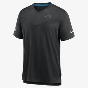 Nike Dri-FIT Lockup Coach UV (NFL Carolina Panthers) Men&#039;s Top NS2111Y777-636