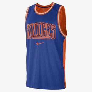 New York Knicks Courtside Men&#039;s Nike Dri-FIT NBA Tank DX8001-495