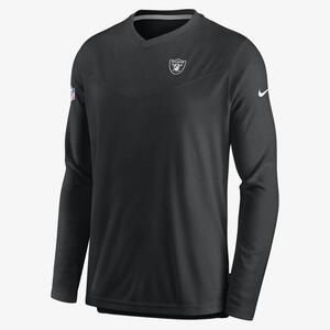 Nike Dri-FIT Lockup Coach UV (NFL Las Vegas Raiders) Men&#039;s Long-Sleeve Top NS2512AM8D-636