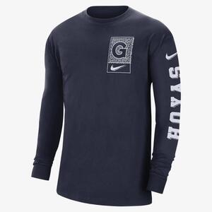 Georgetown Men&#039;s Nike College Long-Sleeve T-Shirt DZ3873-419