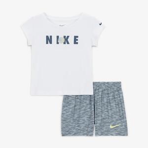 Nike Tee and Shorts Set Baby (12-24M) Set 16K494-U5V