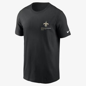 Nike Team Incline (NFL New Orleans Saints) Men&#039;s T-Shirt N19900A7W-0Y7