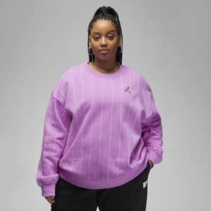 Jordan Brooklyn Fleece Women&#039;s Crew-Neck Sweatshirt (Plus Size) DX0359-576