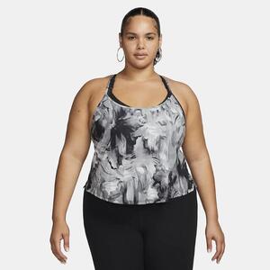 Nike Dri-FIT One Women&#039;s Cropped Printed Tank Top (Plus Size) FB3136-010