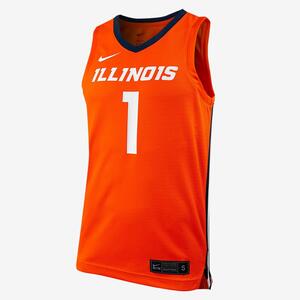 Illinois Men&#039;s Nike College Basketball Jersey P32818J480-ILL