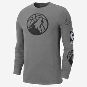 Minnesota Timberwolves City Edition Men&#039;s Nike NBA Long-Sleeve T-Shirt DV6047-063