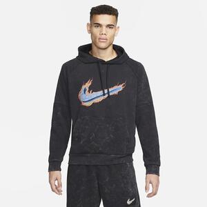 Nike Dri-FIT Fleece Men&#039;s Pullover Fitness Hoodie DX1555-010