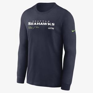Nike Dri-FIT Infograph Lockup (NFL Seattle Seahawks) Men&#039;s Long-Sleeve T-Shirt NS2741S78-7HU