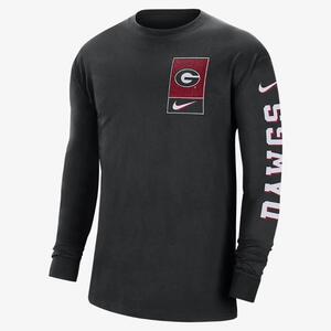 Georgia Men&#039;s Nike College Long-Sleeve T-Shirt DZ3871-010