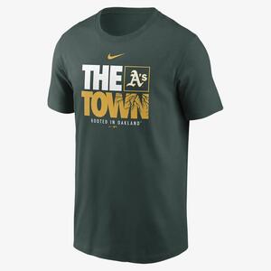 Nike Local (MLB Oakland Athletics) Men&#039;s T-Shirt N1993EYFZ-R2A