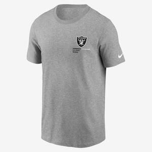 Nike Team Incline (NFL Las Vegas Raiders) Men&#039;s T-Shirt N19906G8D-0Y7