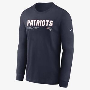 Nike Dri-FIT Infograph Lockup (NFL New England Patriots) Men&#039;s Long-Sleeve T-Shirt NS2741S8K-7HU