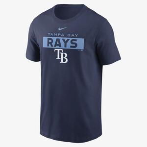 Nike Team Issue (MLB Tampa Bay Rays) Men&#039;s T-Shirt N19944BRAY-0L3