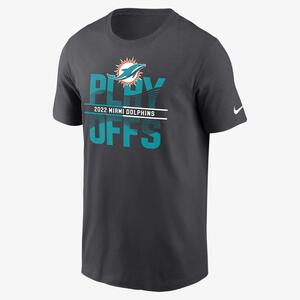 Nike 2022 NFL Playoffs Iconic (NFL Miami Dolphins) Men&#039;s T-Shirt NP9906F9PX-G0G