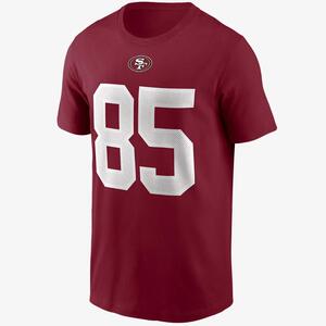 NFL San Francisco 49ers (George Kittle) Men&#039;s T-Shirt N1996DL73F-NAC