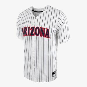 Arizona Men&#039;s Nike College Full-Button Baseball Jersey P33124J491-ARI