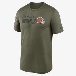 Nike Dri-FIT Salute to Service Legend (NFL Cleveland Browns) Men&#039;s T-Shirt N9222DHA28-8BH