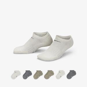 Nike Dri-FIT Little Kids&#039; No-Show Socks (6 Pairs) UN0017-K40