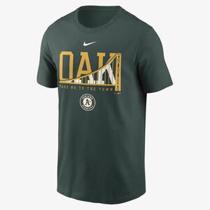 Nike Local (MLB Oakland Athletics) Men&#039;s T-Shirt N1993EYFZ-0QI