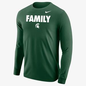 Michigan State Men&#039;s Nike College Long-Sleeve T-Shirt M12333P289-MSU