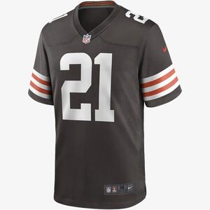 NFL Cleveland Browns (Denzel Ward) Men&#039;s Game Football Jersey 67NMCLGH93F-2NG