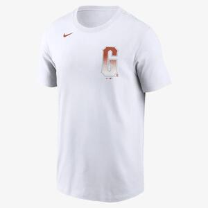 Nike City Connect Wordmark (MLB San Francisco Giants) Men&#039;s T-Shirt N19910AGIA-0A3