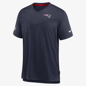 Nike Dri-FIT Lockup Coach UV (NFL New England Patriots) Men&#039;s Top NS2111Z58K-636