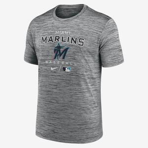 Nike Dri-FIT Velocity Practice (MLB Miami Marlins) Men&#039;s T-Shirt NKM506FMQM-KT5