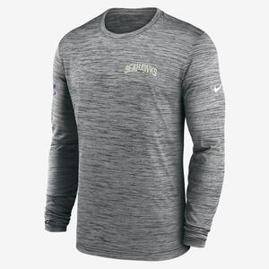 Nike Dri-FIT Velocity Athletic Stack (NFL Seattle Seahawks) Men&#039;s Long-Sleeve T-Shirt NS1606F78-62Y