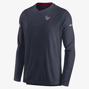 Nike Dri-FIT Lockup Coach UV (NFL Houston Texans) Men&#039;s Long-Sleeve Top NS2511YP8V-636