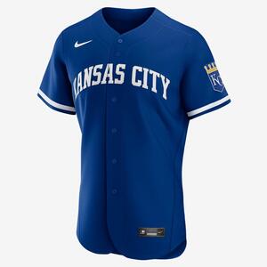 MLB Kansas City Royals Men&#039;s Authentic Baseball Jersey 8900RO34ROY-ZV4