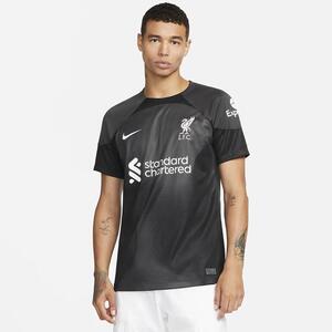 Liverpool FC 2022/23 Stadium Goalkeeper Men&#039;s Nike Dri-FIT Short-Sleeve Soccer Jersey DJ7681-061